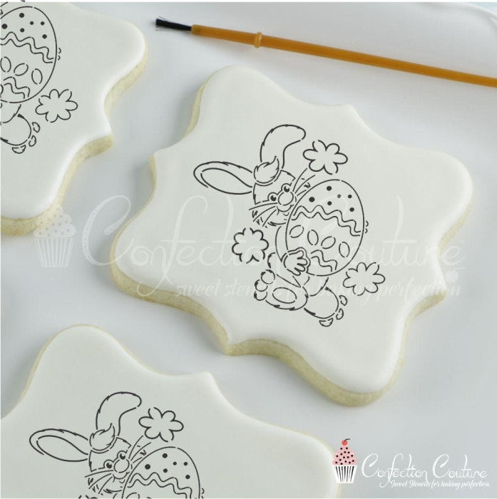  PYO cookie decorating starter set, Paint Your Own cookie  stencil,Sugar Cookie cutter,PYO Stencil Kit,Christmas Easter paint your own  cookie tool set (4x5in, PYO, Black) : Handmade Products