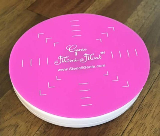 Stencil Genie Turntable MiniMats for your Stencil Genie Turntable! Decorate with Ease!